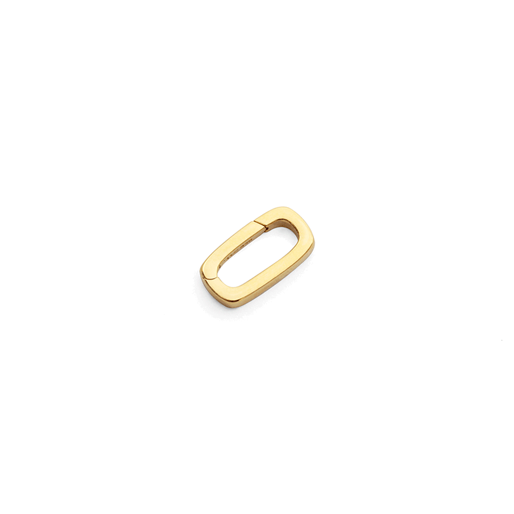 Charm Enhancer, Oblong Clip Gold