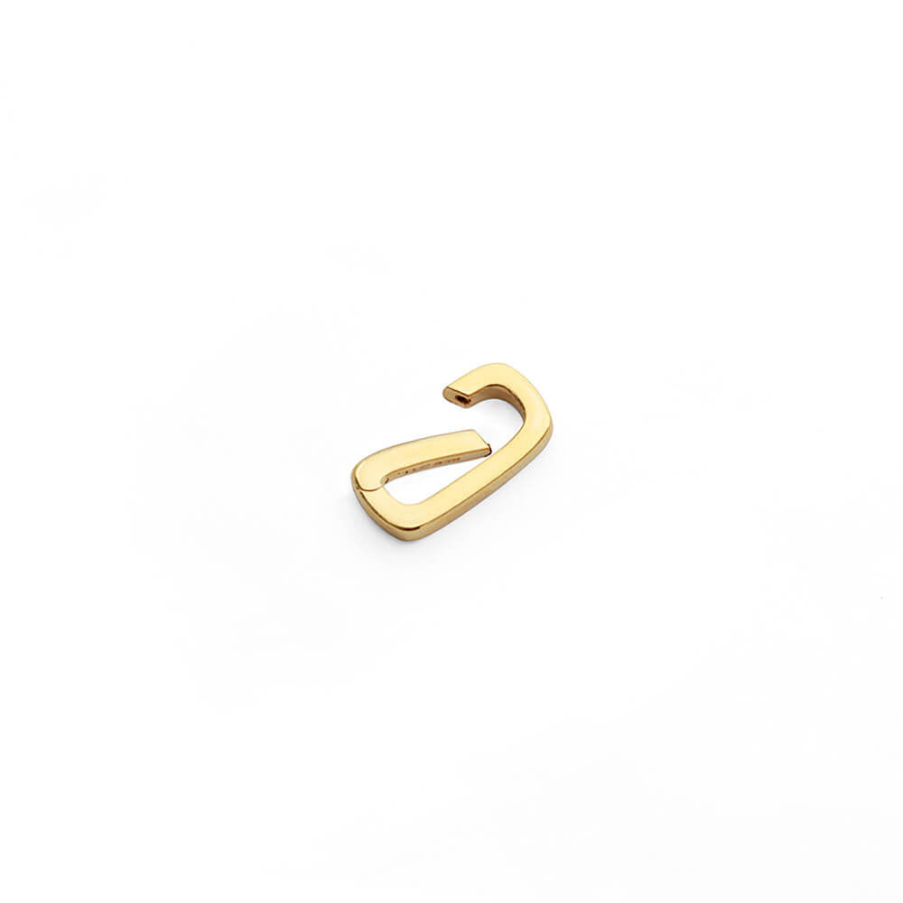 Charm Enhancer, Oblong Clip Gold