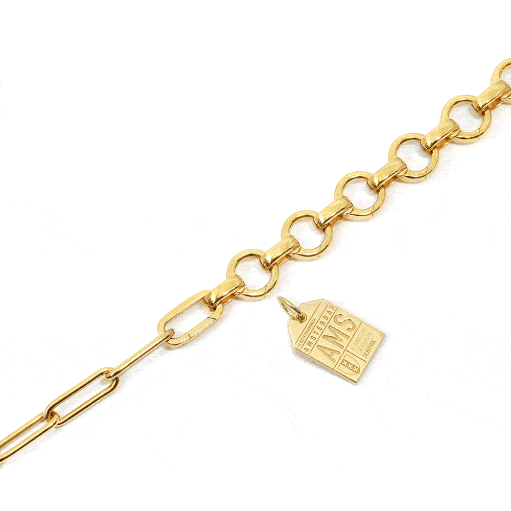 The Convertible Necklace, Gold 16