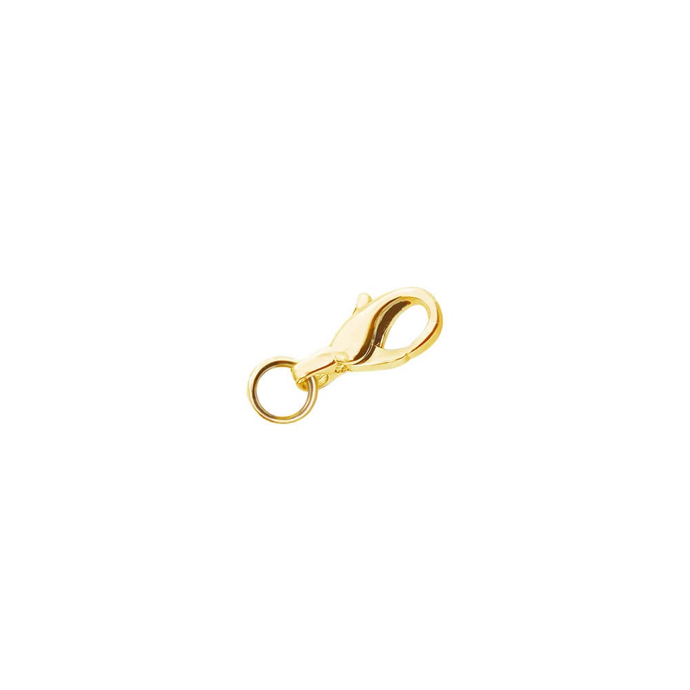 Slim Lobster Clasp, Gold