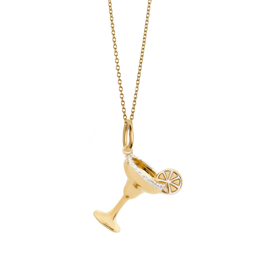 Margarita Charm Solid Gold