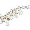 Japan Passport Stamp Charm Solid Gold Mini