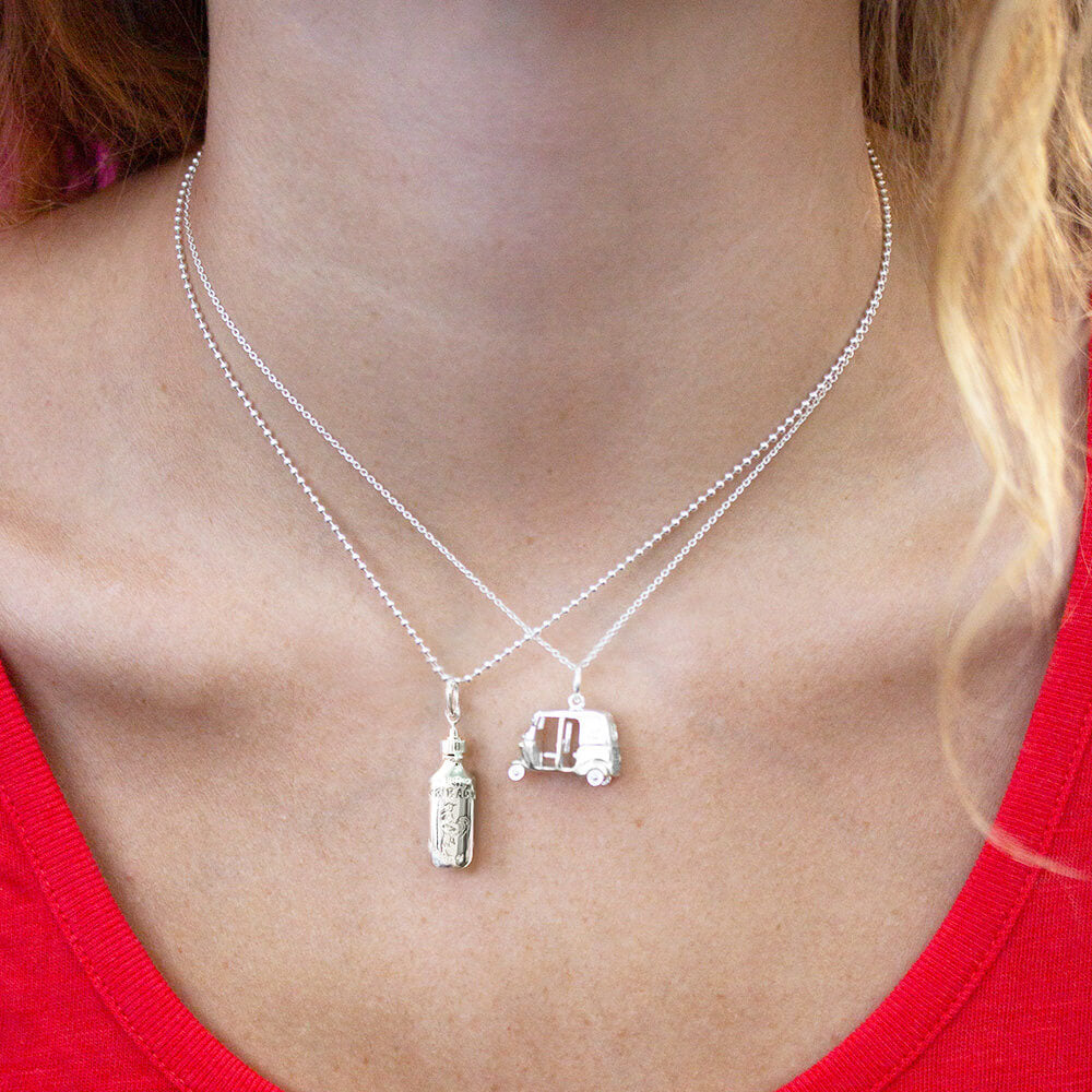 TukTuk Charm, Silver