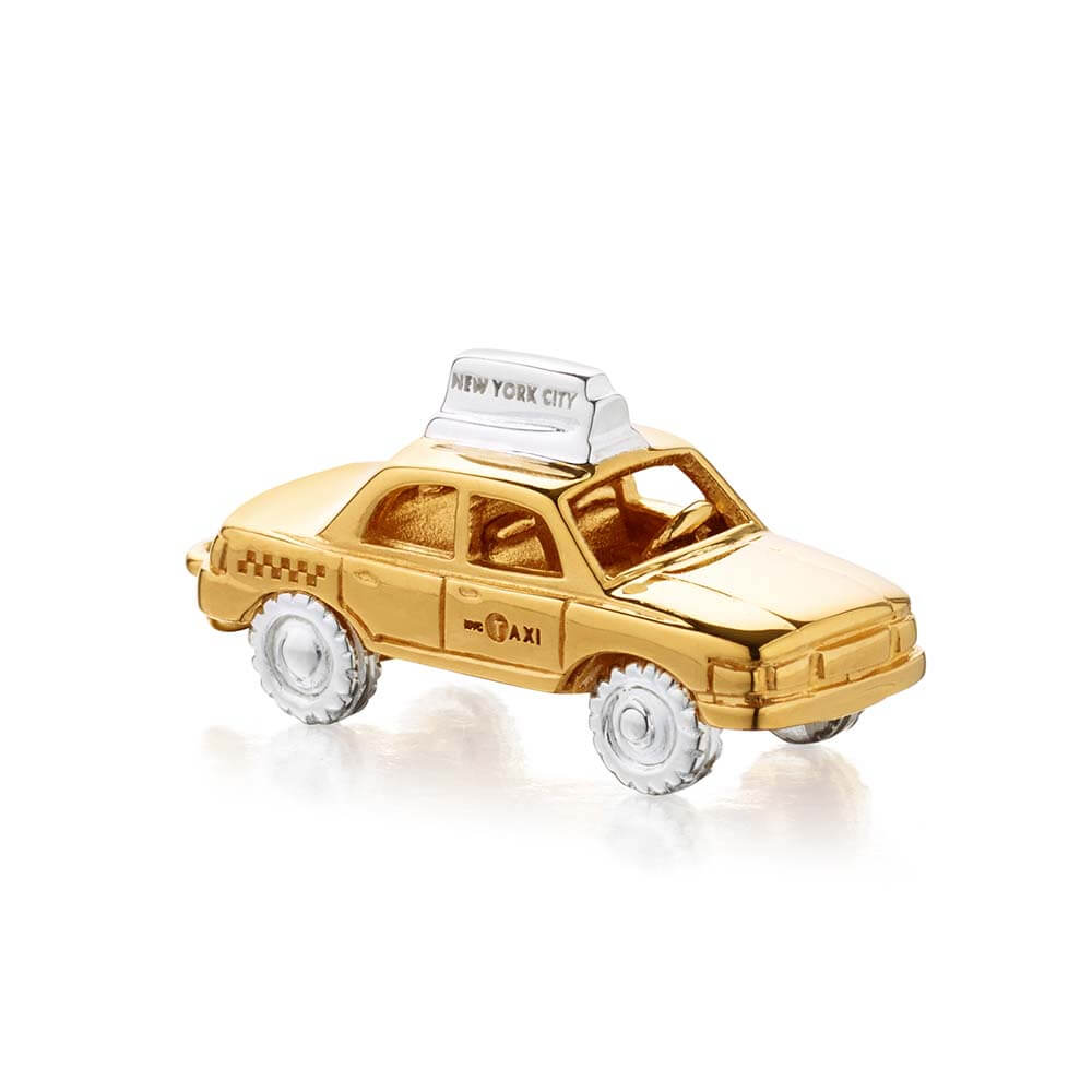 Two-tone New York Taxi Charm - JET SET CANDY  (1720175689786)