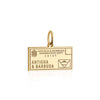 PRE ORDER-Solid Gold Antigua and Barbuda Passport Stamp Charm (6543866396856)