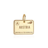 Solid Gold Austria Passport Stamp - JET SET CANDY (6930069618872)