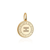 Solid Gold Travel Charm, Niger Passport Stamp - JET SET CANDY (6930081546424)