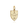 Solid Gold Travel Charm, Slovakia Passport Stamp - JET SET CANDY (6930070536376)