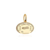 Solid Gold USA United States Passport Stamp Charm - JET SET CANDY  (1925238456378)
