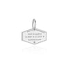 Sterling Silver Guadeloupe Passport Stamp Charm - JET SET CANDY (2466288402490)