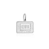 Sterling Silver Travel Charm, Kenya Passport Stamp - JET SET CANDY (1720206229562)