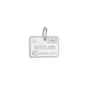 Sterling Silver Charm, Netherlands Passport Stamp (SHIPS JUNE) - JET SET CANDY (1720201117754)