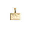 Solid Gold Mini Charm, Passport Stamp: Hong Kong (SHIPS JUNE) - JET SET CANDY (1720168382522)