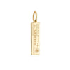 Solid Gold Mini Charm, Passport Stamp: Mexico - JET SET CANDY (1720175099962)