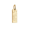 Solid Gold Mini Charm, LTT Saint Tropez Luggage Tag - JET SET CANDY (1720180211770)