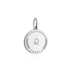 Sterling Silver Travel Charm, Angola Passport Stamp - JET SET CANDY (1720205705274)