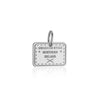 Sterling Silver Charm, Northern Ireland Passport Stamp - JET SET CANDY (1720201838650)