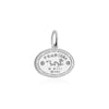 Sterling Silver Chinese Charm, China Passport Stamp - JET SET CANDY (1720200331322)