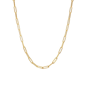 Paperclip Chain, Gold