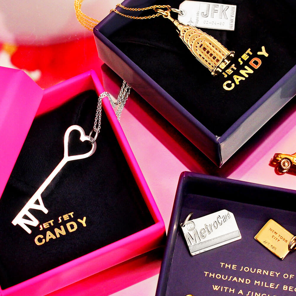 New York Silver Charm, MetroCard - JET SET CANDY  (1720175558714)