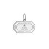 Sterling Silver Travel Charm, Haiti Passport Stamp (SHIPS JULY) - JET SET CANDY (1720207736890)
