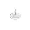 Sterling Silver Charm, North Korea Passport Stamp - JET SET CANDY (1720199610426)