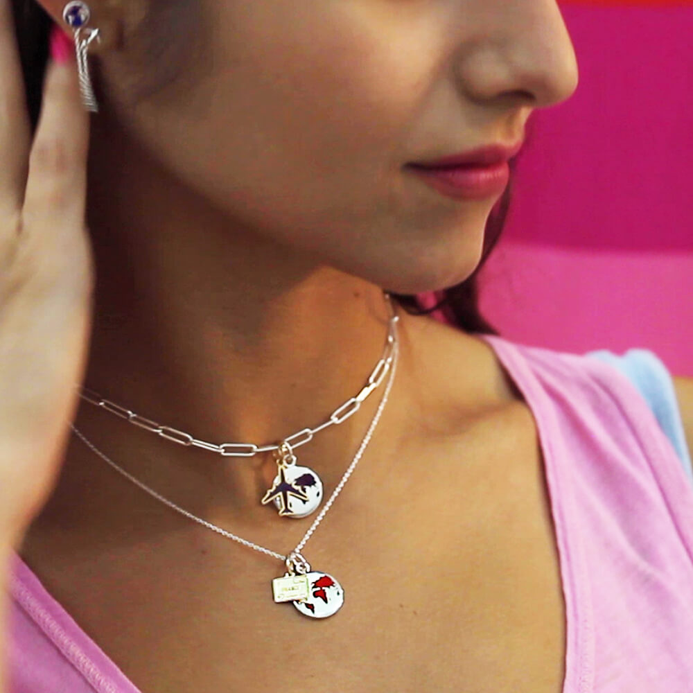 Silver Paperclip Chain - JET SET CANDY (7461066834168)