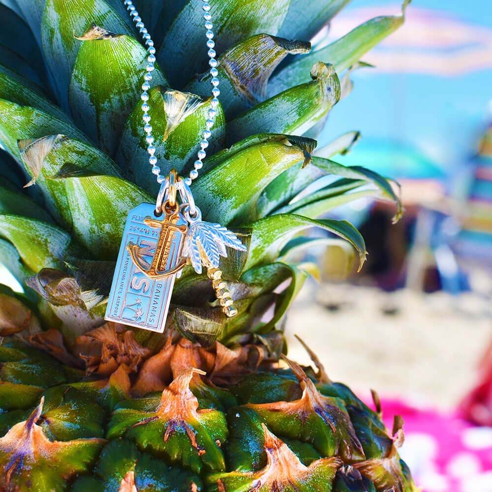 Silver Bahamas Charm, NAS Nassau Luggage Tag - JET SET CANDY (1720194596922)