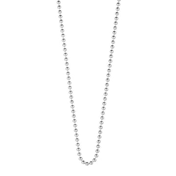 Ball Chains, Silver 14" to 30"