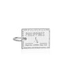 Sterling Silver Charm, Philippines Passport Stamp (1720199643194)