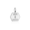 Sterling Silver Charm, Singapore Passport Stamp - JET SET CANDY (1720199741498)