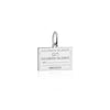 Sterling Silver Travel Charm, Solomon Islands Passport Stamp - JET SET CANDY (1720208195642)