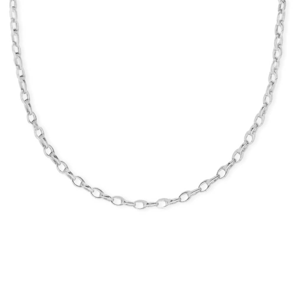 Infinity Link Charm Necklace, Slim