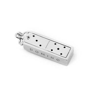 Domino Charm, Silver