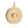 Asia Continent Spinner, Gold Large