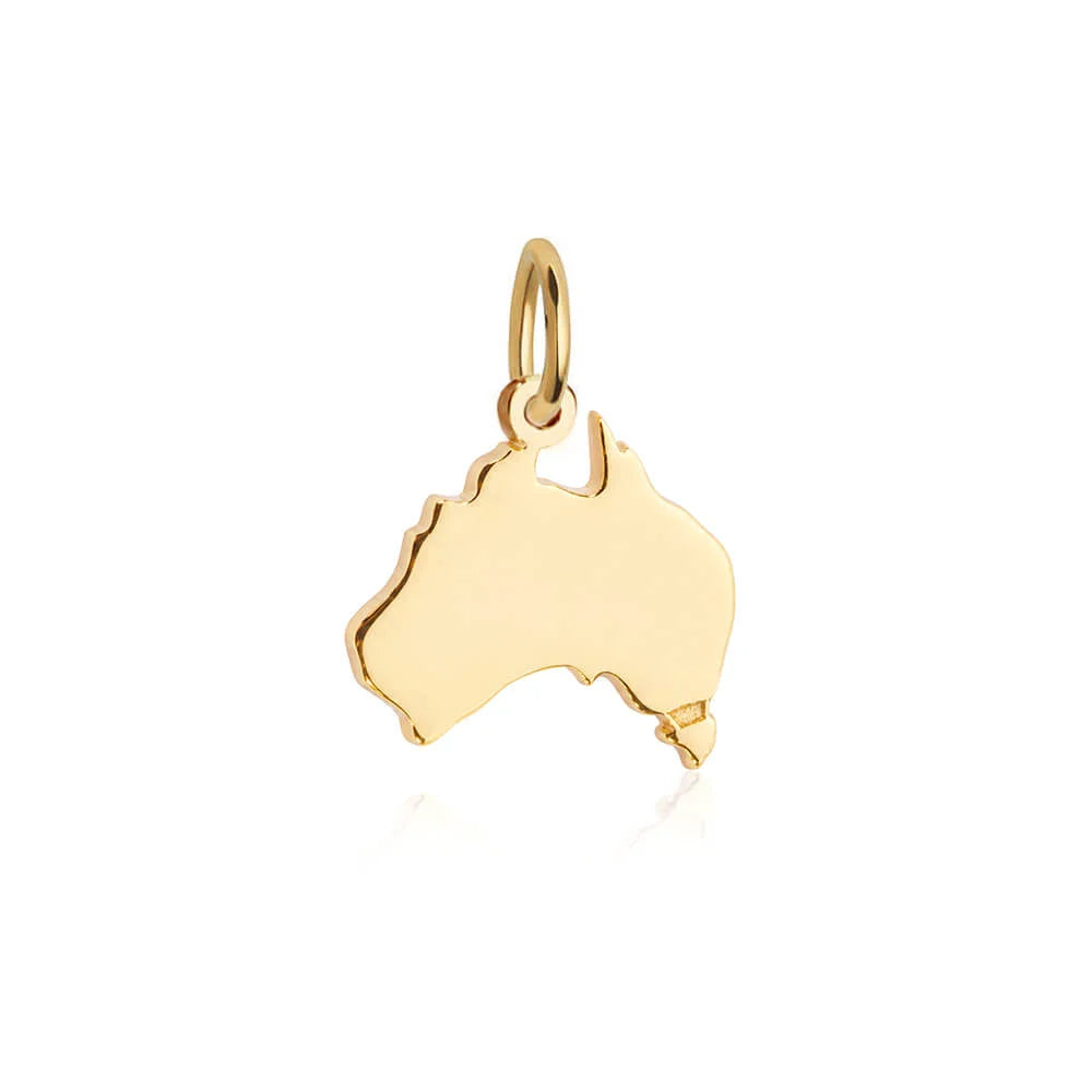 Australia Silhouette Country Charm, Gold Mini