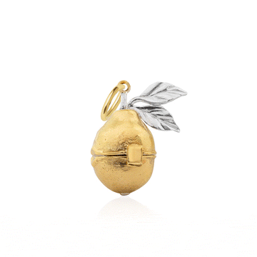 Lemon Limoncello Charm Solid Gold