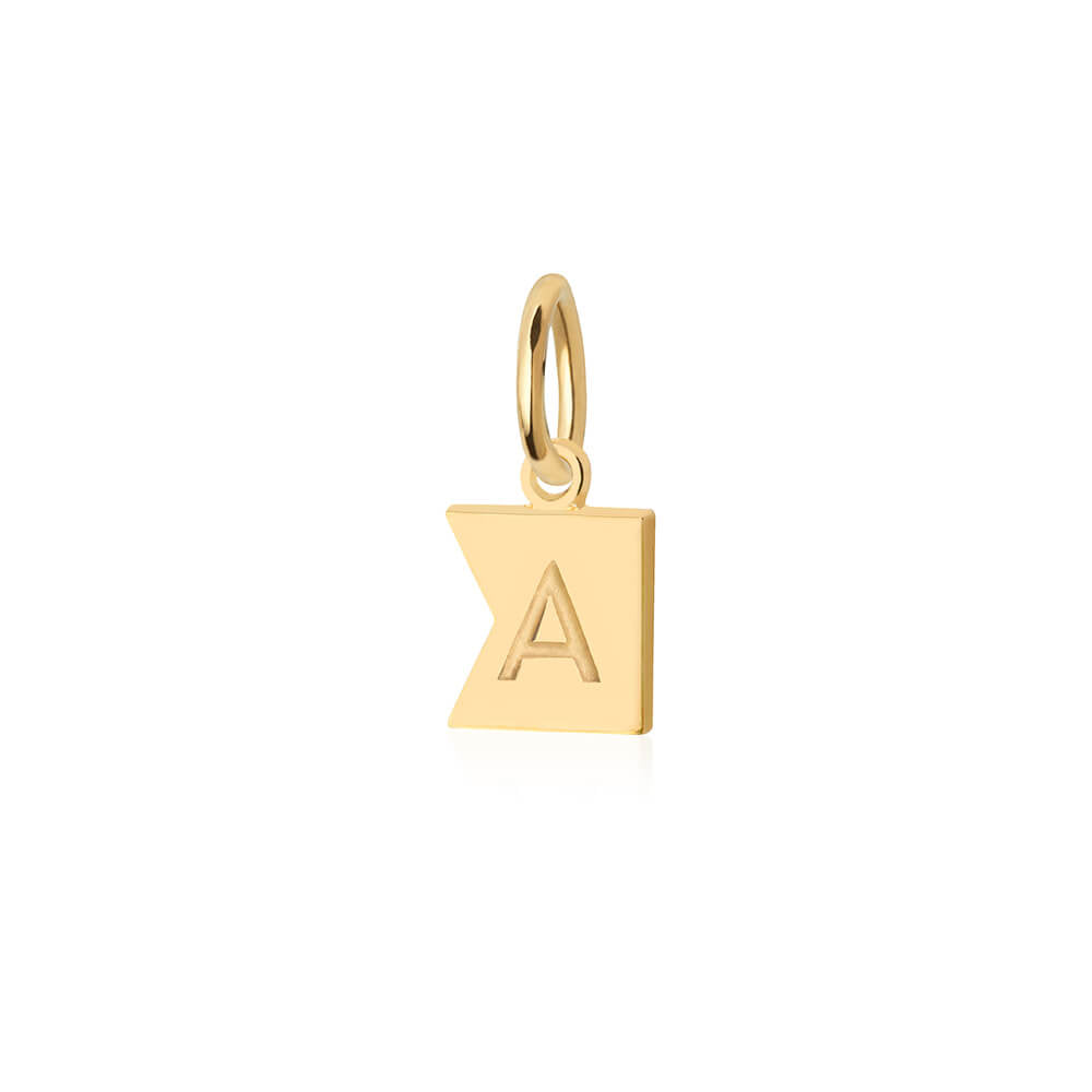Back view of gold mini Nautical 
