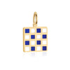 Letter N, Nautical Flag Gold Large Charm