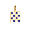 Letter N, Nautical Flag Gold Large Charm