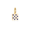 Letter N, Nautical Flag Solid Gold Mini Charm