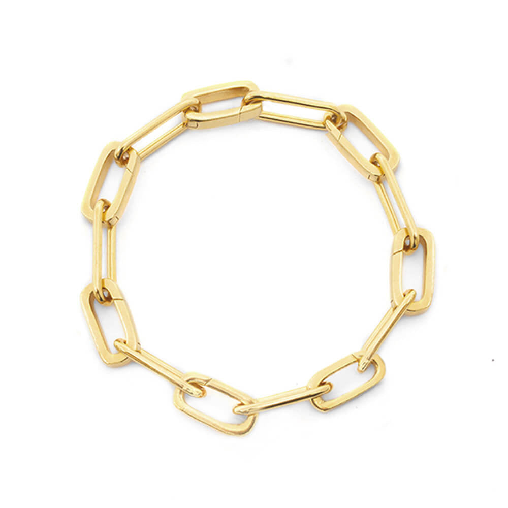 The Clip Charm Bracelet, Gold