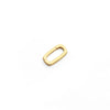 Charm Holder Solid Gold, Oval