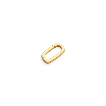 Charm Enhancer, Oblong Clip Gold