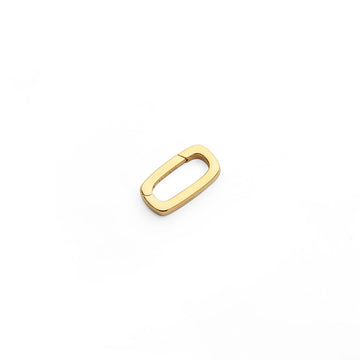 Charm Enhancer, Oblong Clip Gold