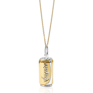 Amer-I-can Soda Charm Solid Gold