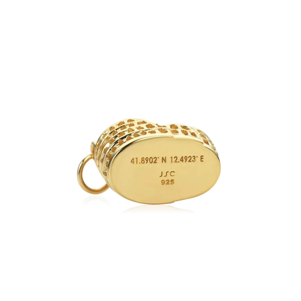 Colosseum Charm Rome Italy Gold