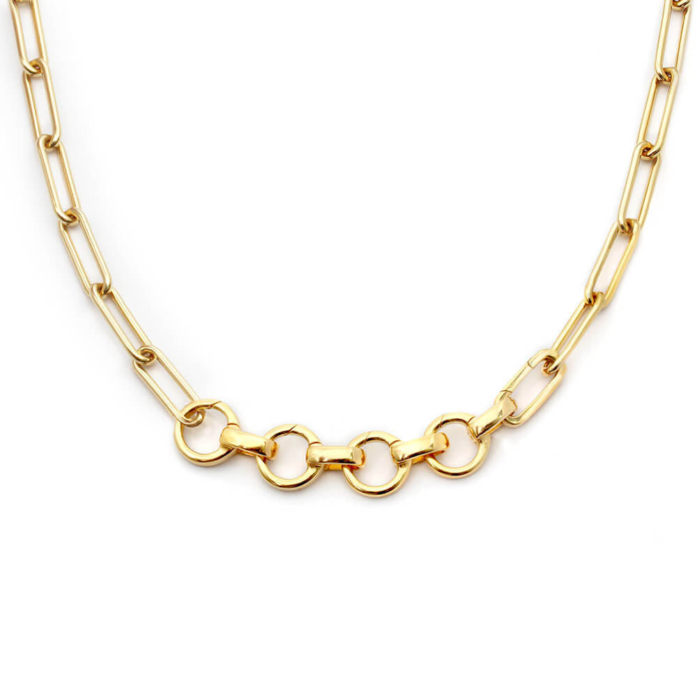 The Convertible Choker, Gold 14
