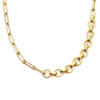 The Convertible Necklace, Gold 16"