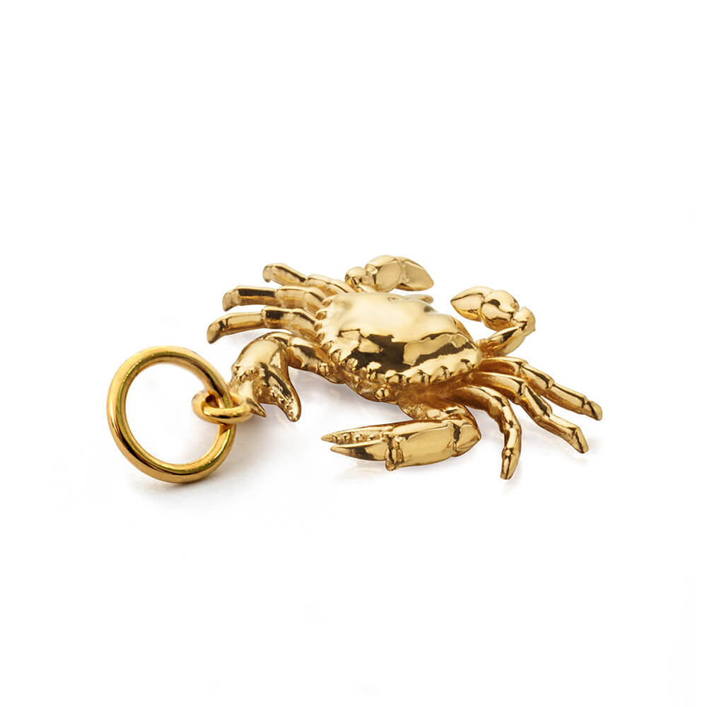 Crab Charm Gold – JET SET CANDY